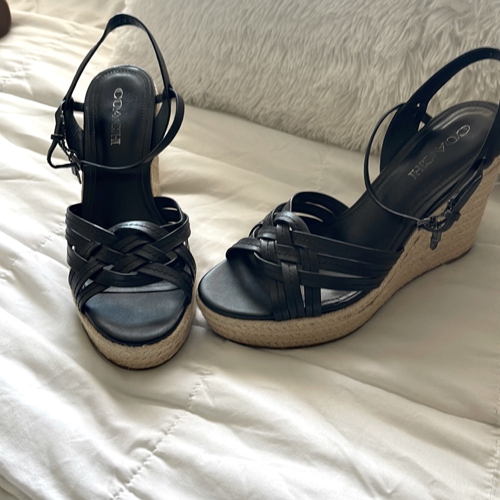 Coach Wedge Sandals
